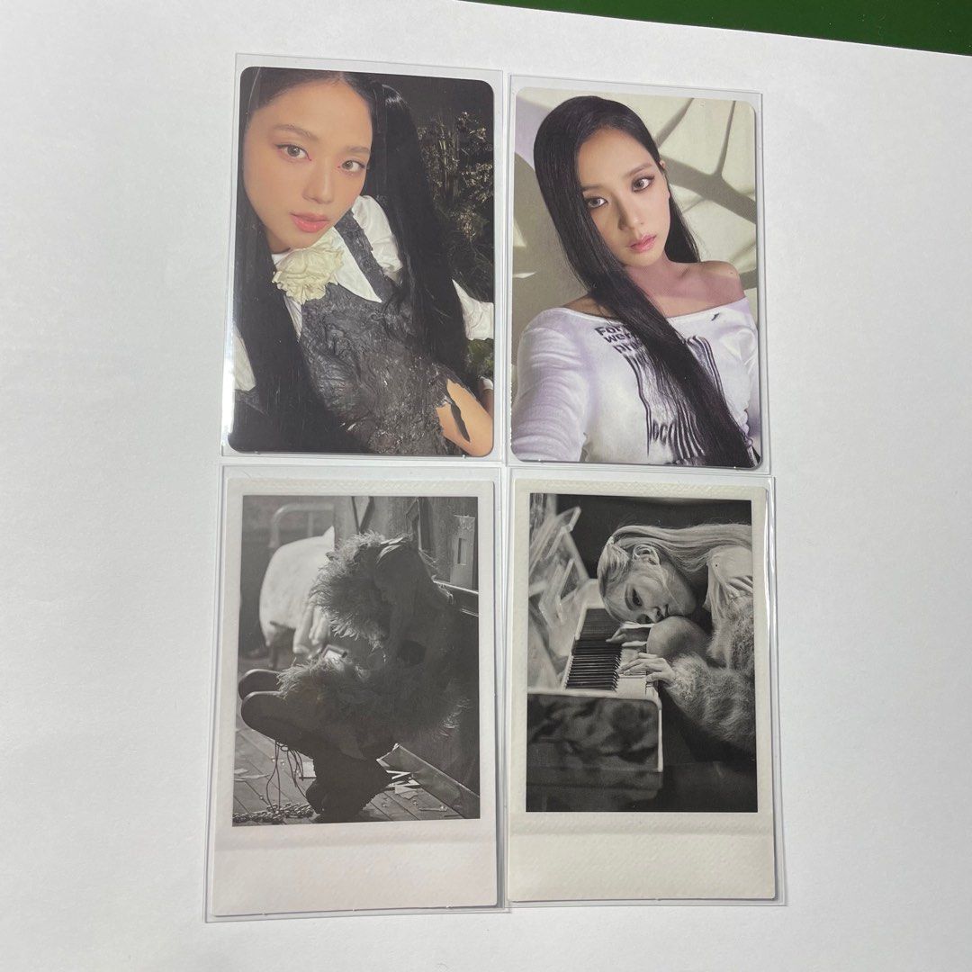 [WTS] blackpink jisoo solo me & rosé solo r photocards pcs