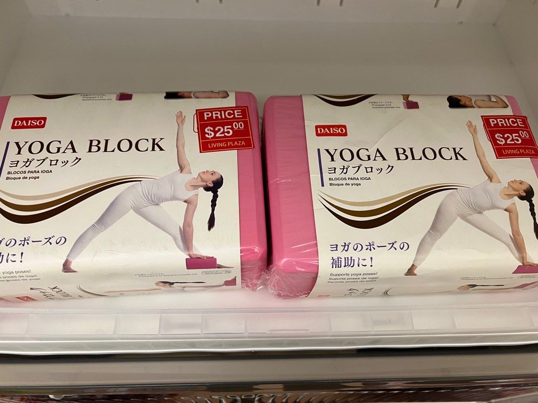 Yoga 2025 block daiso
