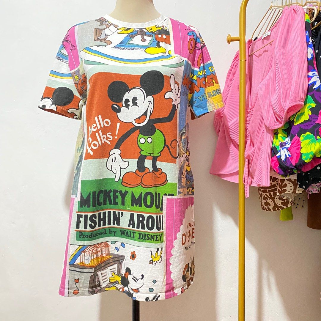 Zara DISNEY TSHIRT DRESS, Women's Fashion, Dresses & Sets, Dresses on
