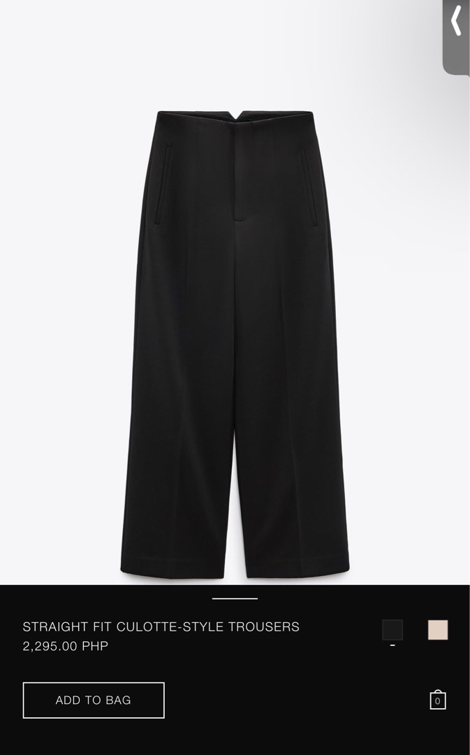 Culotte Taille Haute Zara - Taille M, Neuve Avec étiquettes