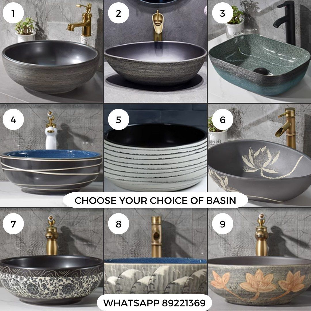101 CHEAPEST Customise Vanity Basin Aesthetic Sintered Stone