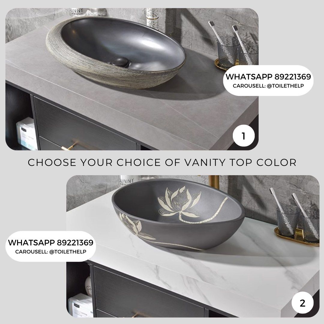 101 CHEAPEST Customise Vanity Basin Aesthetic Sintered Stone