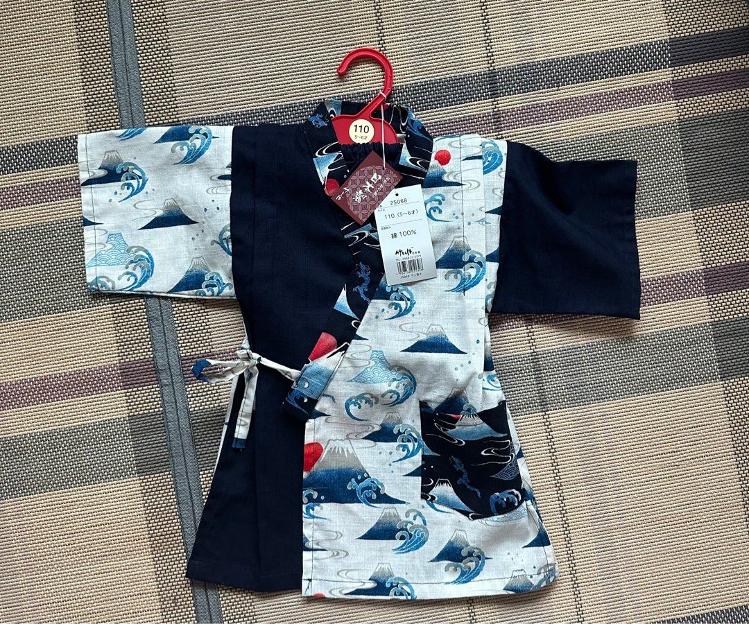 日本製男童浴衣和服（110碼）, 兒童＆孕婦用品, 嬰兒及小童流行