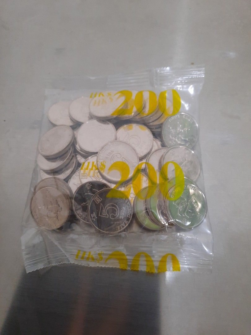 2019 年全新五元硬幣原包40枚, 興趣及遊戲, 收藏品及紀念品, 錢幣- Carousell