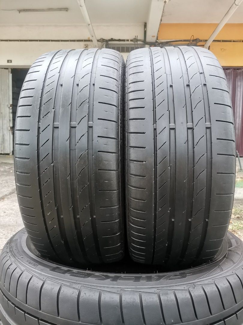 225/40/18 225/40R18 CONTINENTAL CONTISPORTCONTACT 5 SSR USED TYRE TAYAR ...