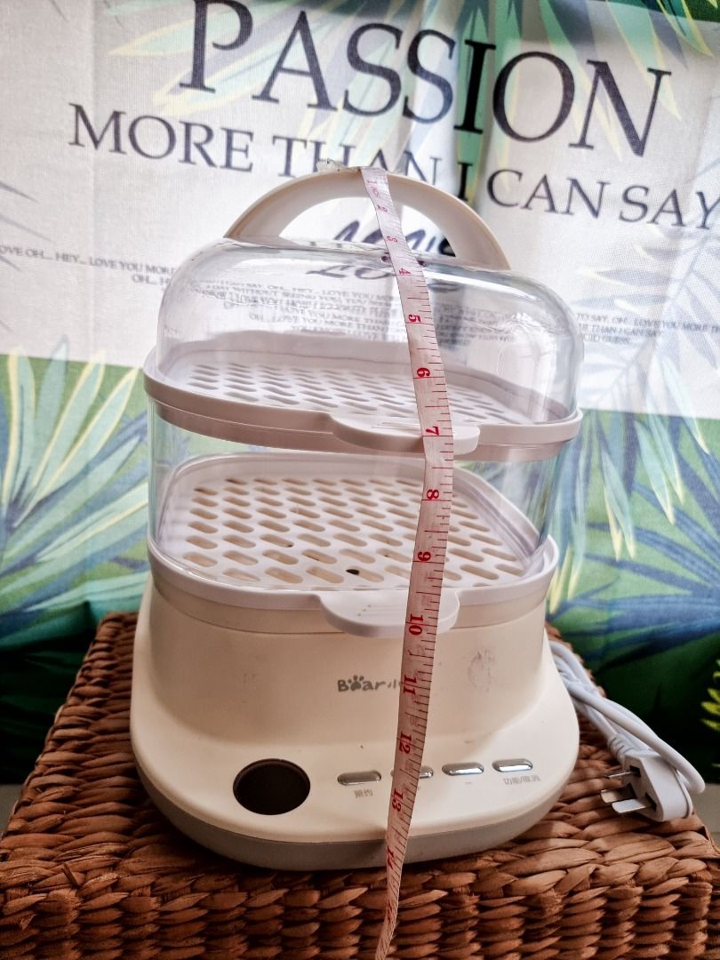 2 TIER BEAR Food Steamer Multi Level Steam Siomai Siopao Cooker, TV