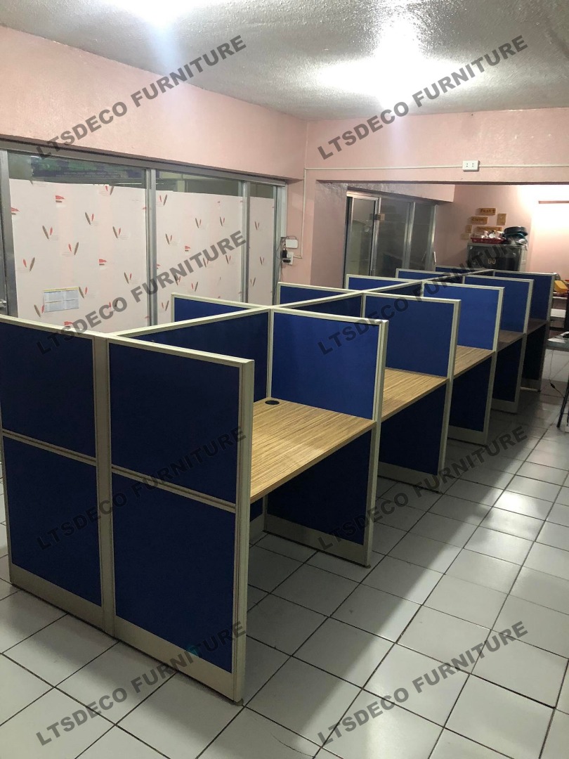 468series modular table office partition - bpo cubicle furniture ...