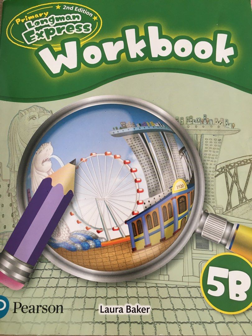 3A,3B,4A,4B,5A,5B Primary Longman Express Workbook/ 小學四五年級英文閱讀作業 ...