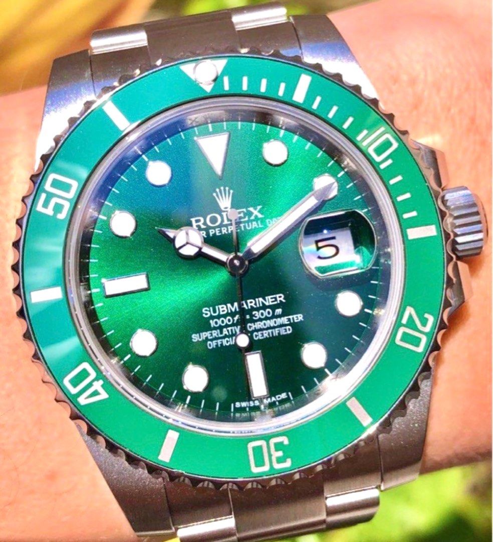 Rolex submariner hulk new arrivals 2014
