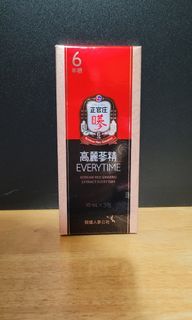 韓國 正官庄高麗蔘精 everytime 六年根高麗蔘 3包 10ml 試用裝