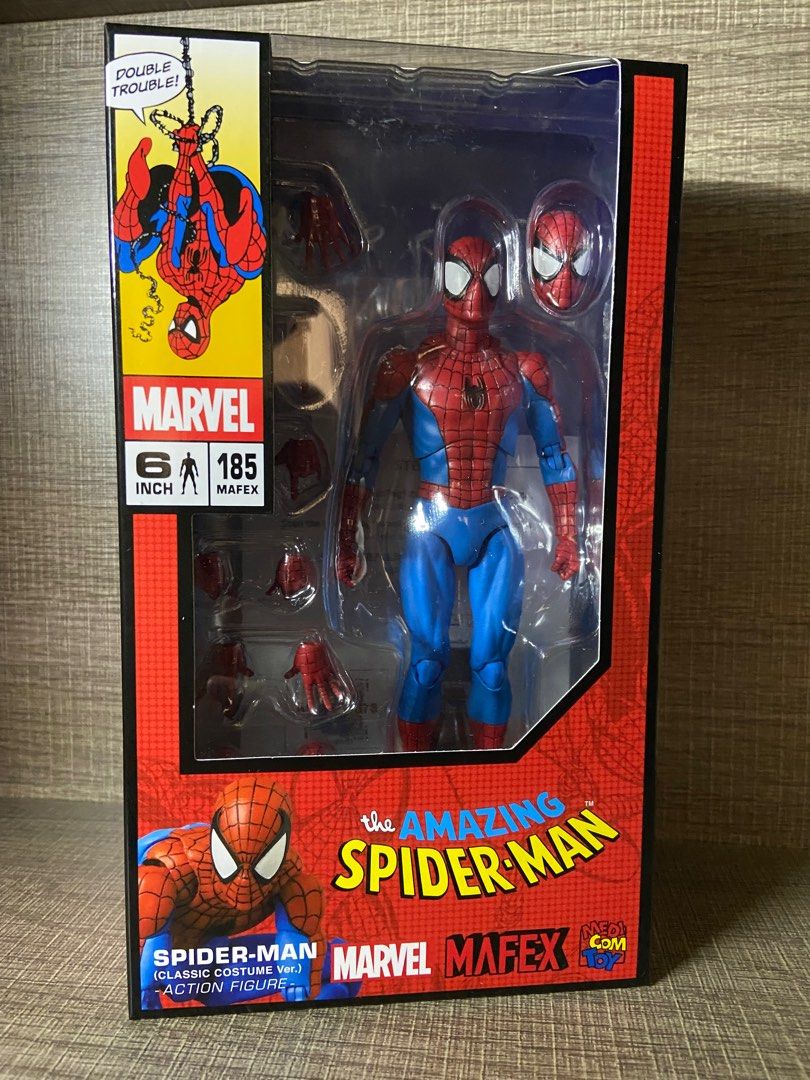 在庫処分】 新品 MAFEX SPIDER-MAN CLASSIC COSTUME Ver
