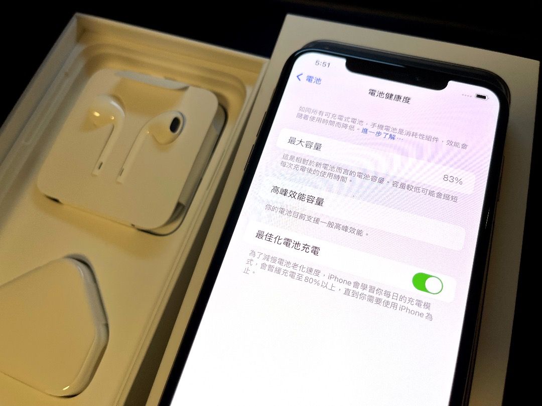 新淨Apple iPhone XS Max 512 Gold 一手香港行貨配件全新無用過雙卡