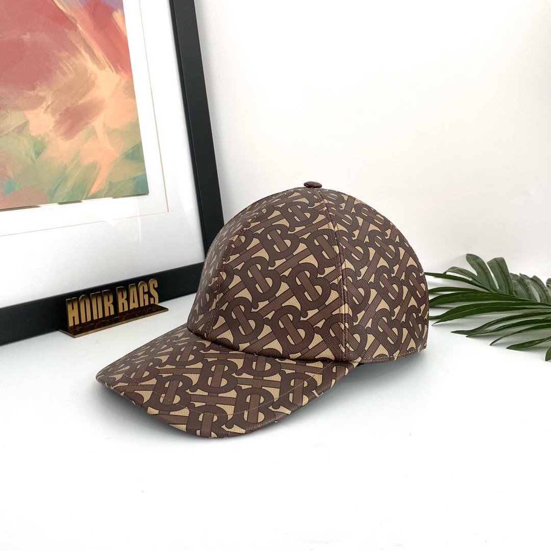 Burberry monogram hot sale cap