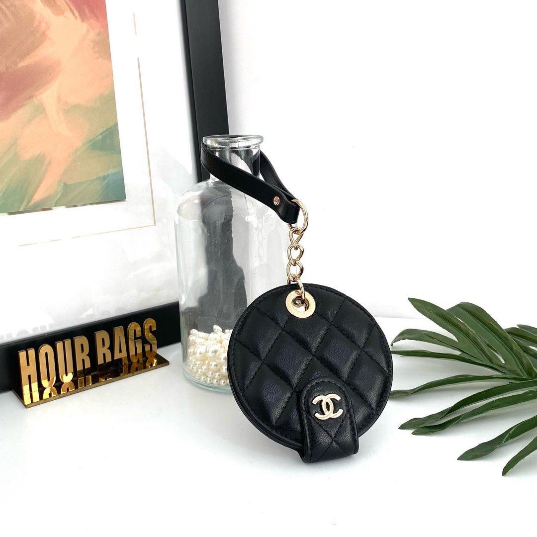 Chanel luggage tag best sale