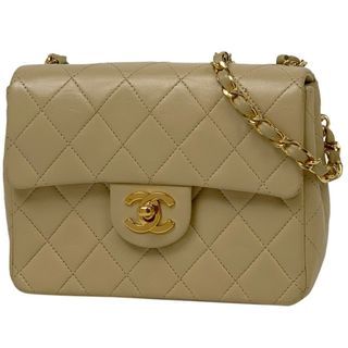 Chanel 19 Zip Coin Purse Lambskin Beige Coco Mark Quilted 7.5cm x 11cm x 2cm