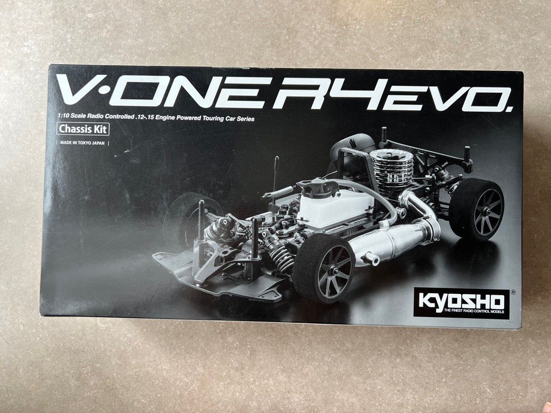 全新現貨日本京商Kyosho V-ONE R4 EVO2 1/10 平跑小油車, 興趣及遊戲