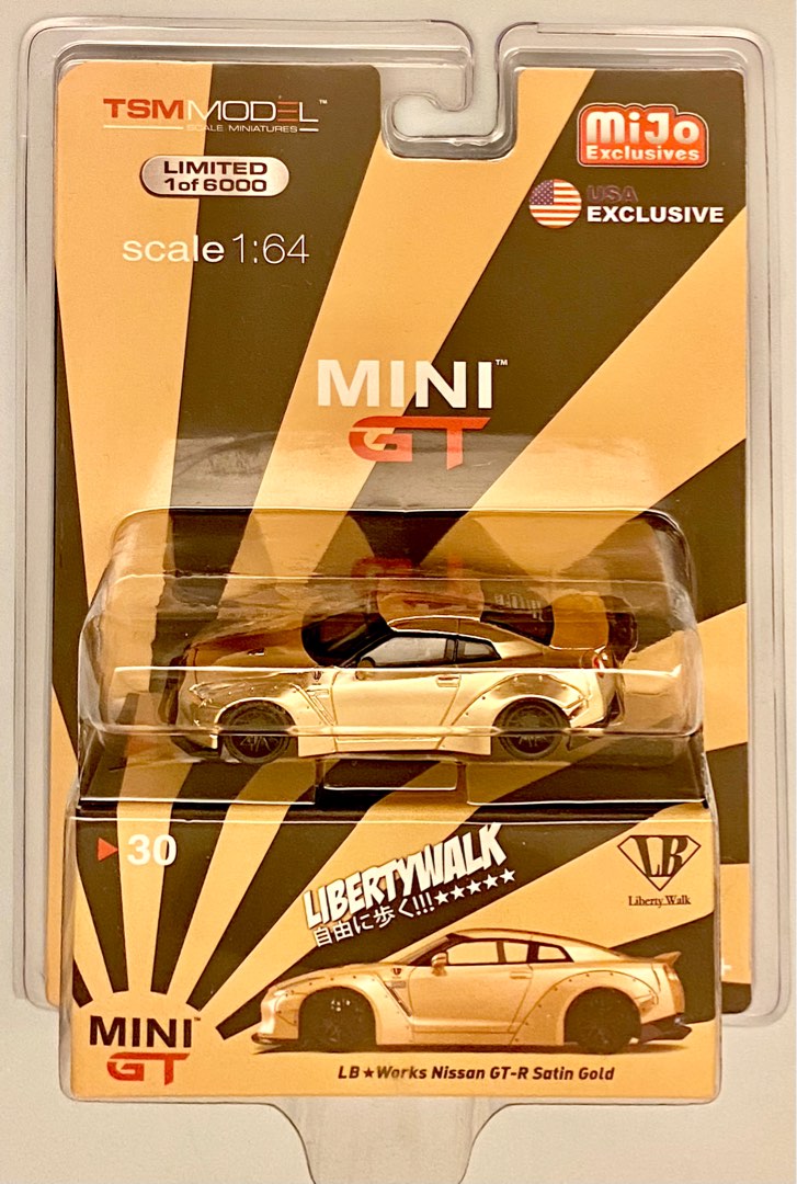 ( New 全新) MiniGT Mini GT 30 Nissan GTR R35 LB Works LBWK 