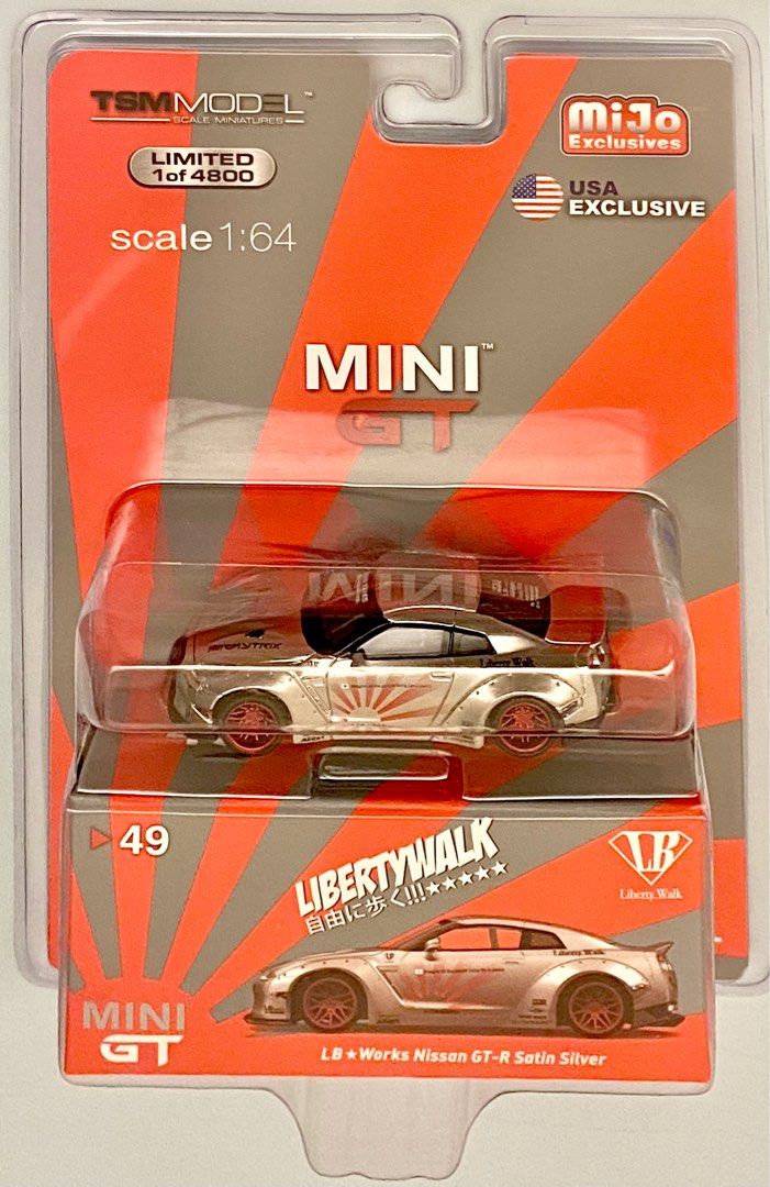 MINI GT LB★Works Nissan GT-R セリ銀 49 MINI GT LB☆Works Nissan GT-R セリ銀 49 New 全新) MiniGT Mini GT