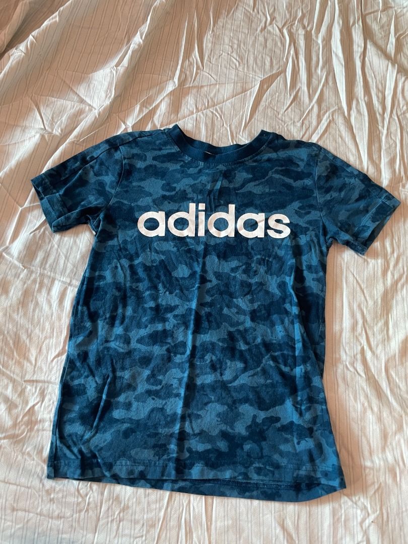 Adidas blue camo shirt hotsell