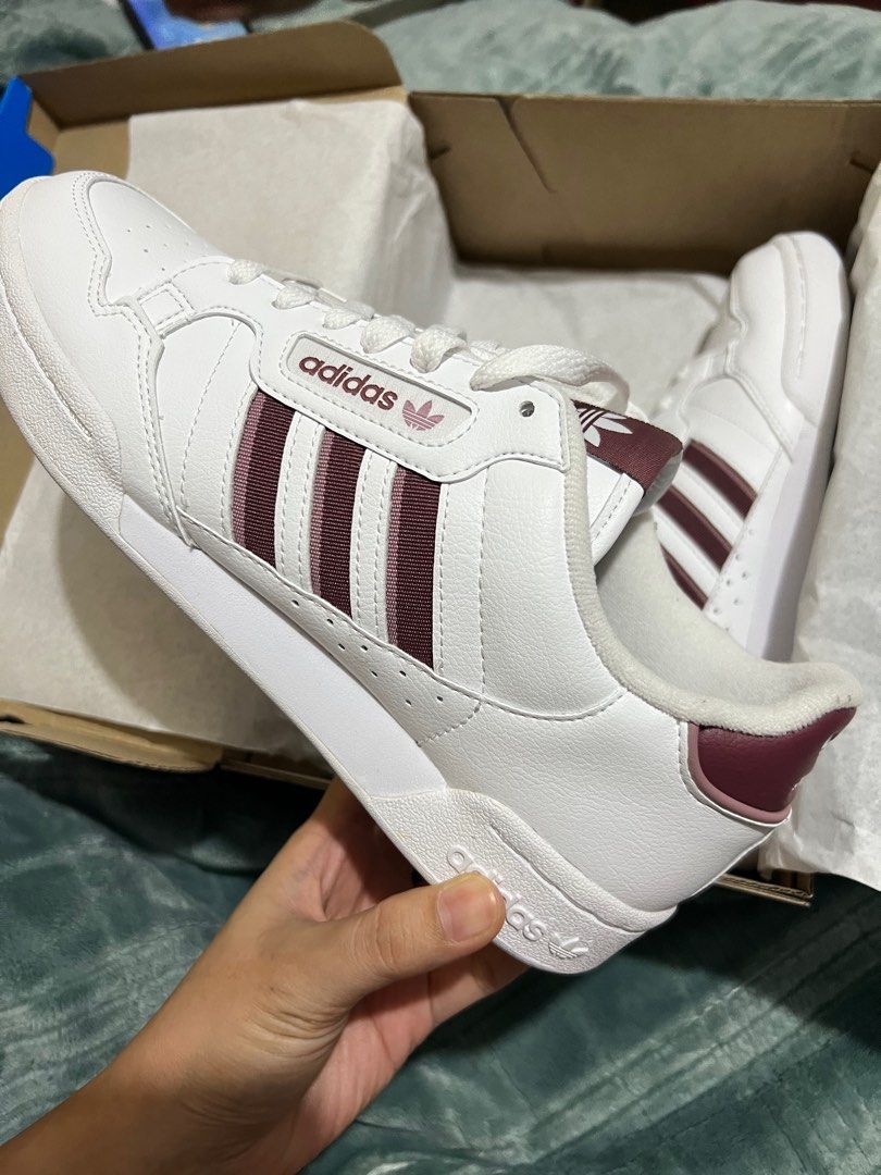 Adidas continental 80 white size 8 top