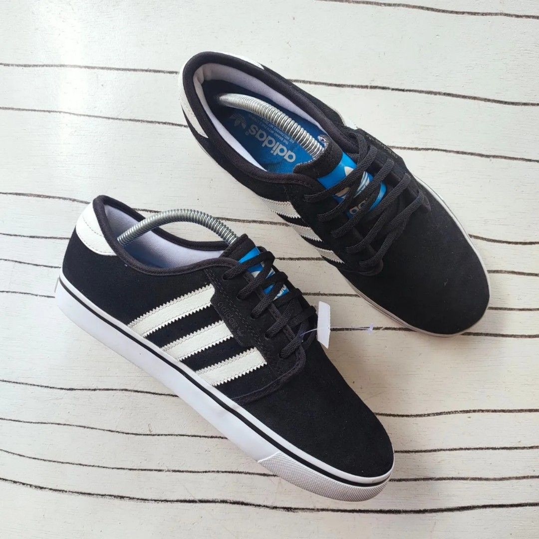 adidas gazelle silver green womens Adidas Men's Seeley Sneaker Shoes (Size 44) main image 0
