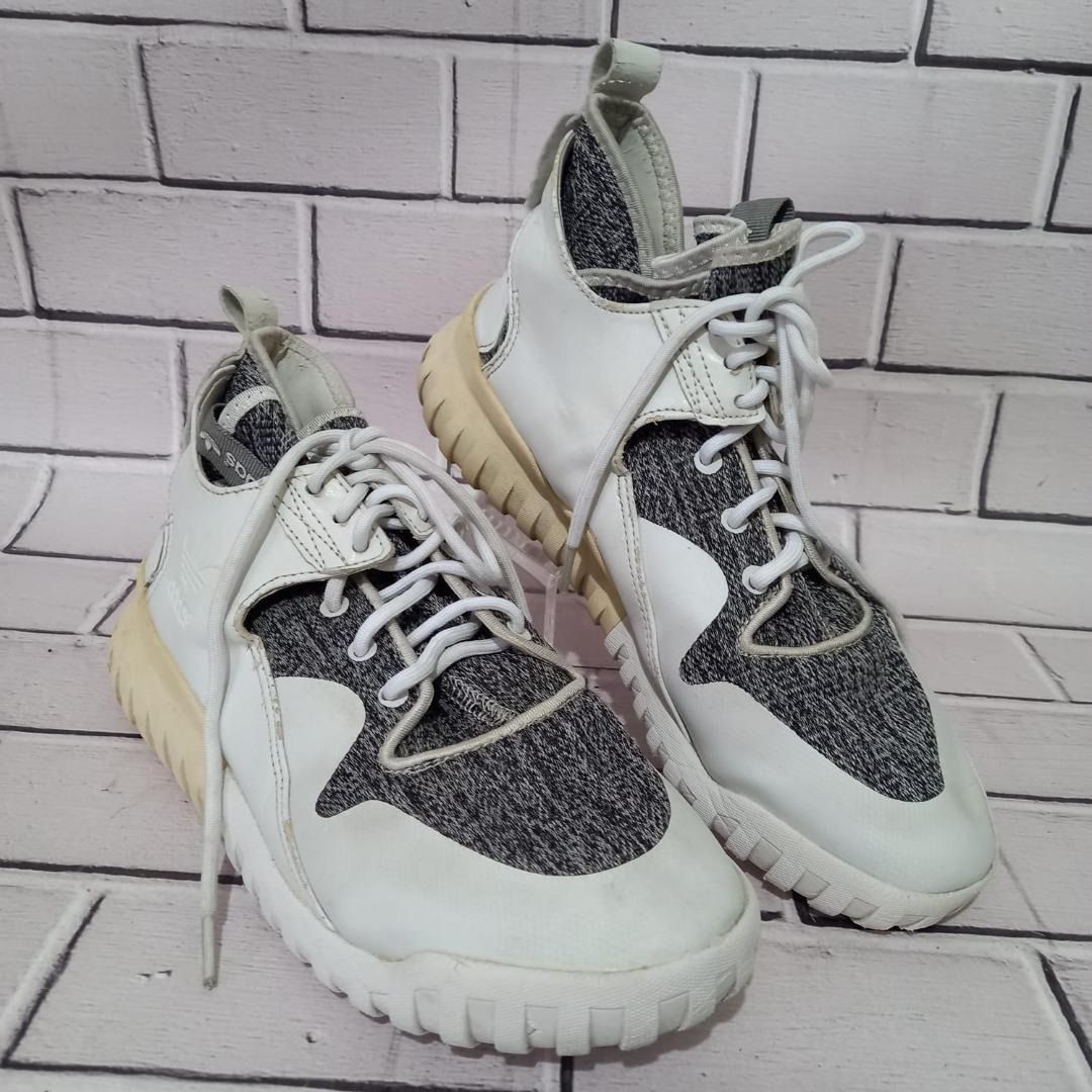 Adidas tubular white grey shop