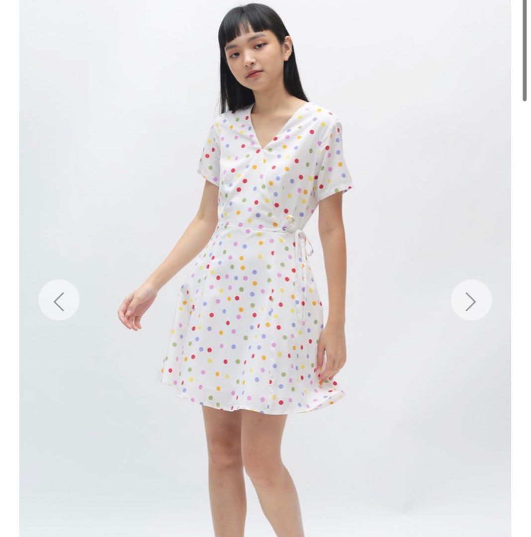 Rainbow all white dresses on sale