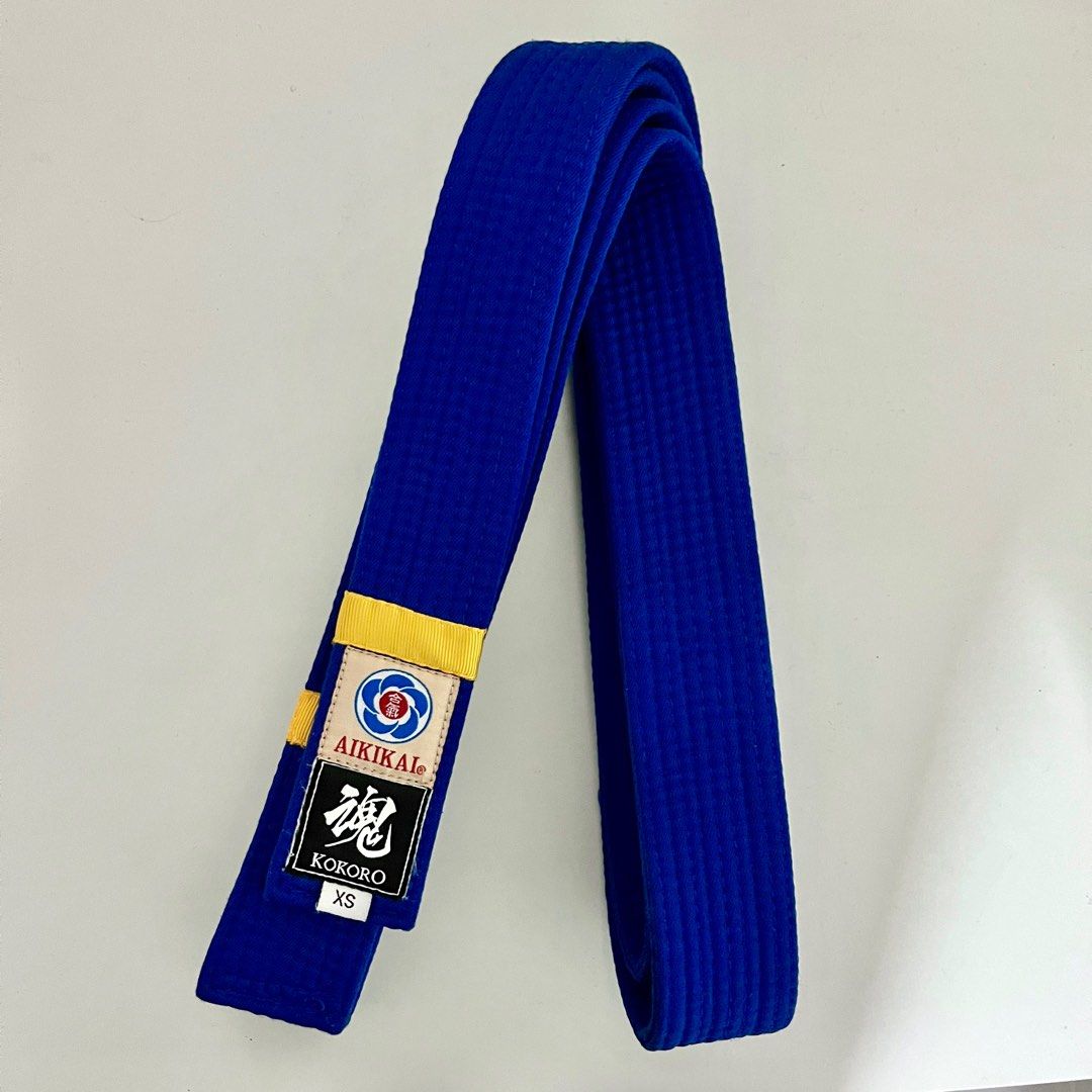 Aikido Blue Blue Gold Belt