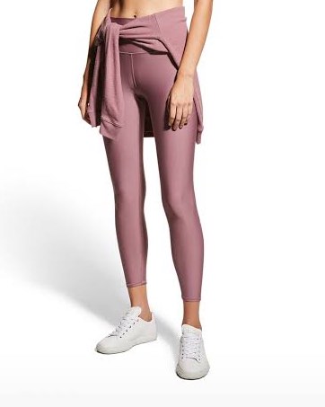 Sale! Alo Yoga Alosoft Flow legging Pink Lavender Heather Size L