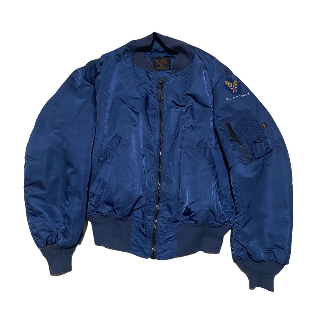 BLUEY(ブルーイ) AUTHENTIC GARMENTS MA-1ビンテージ VINTAGE MA-1/ビンテージMA-1｜MEN｜251GSC30-031B｜AZUL BY