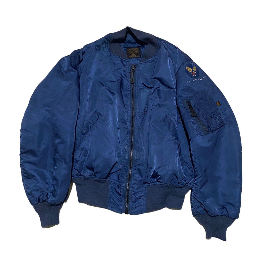 ジャケット・アウター 90s ALPHA INDUSTRIES MA-1 US.AIR FORCE Vintage 90s Alpha Industries Usaf MA-1 Bomber Flight Jacket Medium
