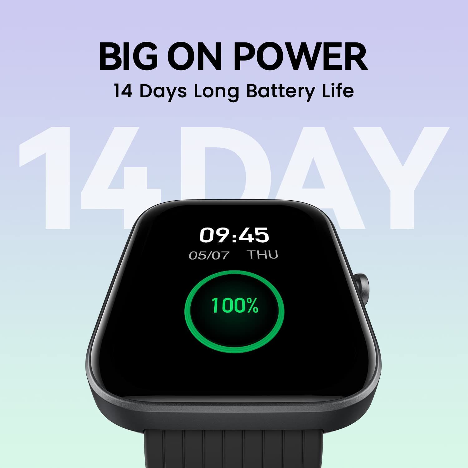 Fitness watch long battery life deals