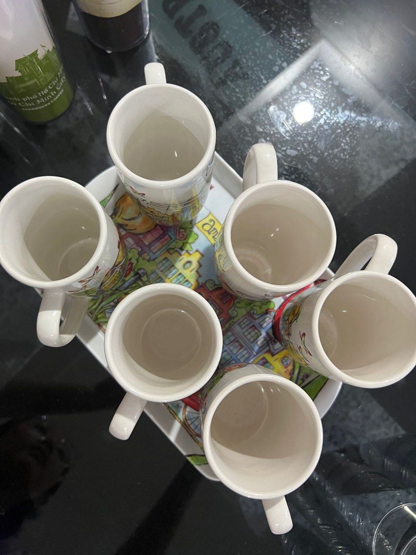 Amsterdam Tall Cup Set, Furniture & Home Living, Kitchenware