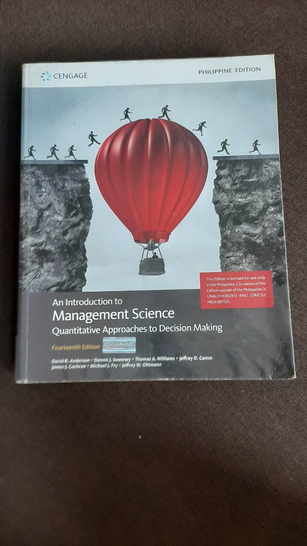 An Introduction To Management Science 14Th Edition Solutions Manual – KQWEX