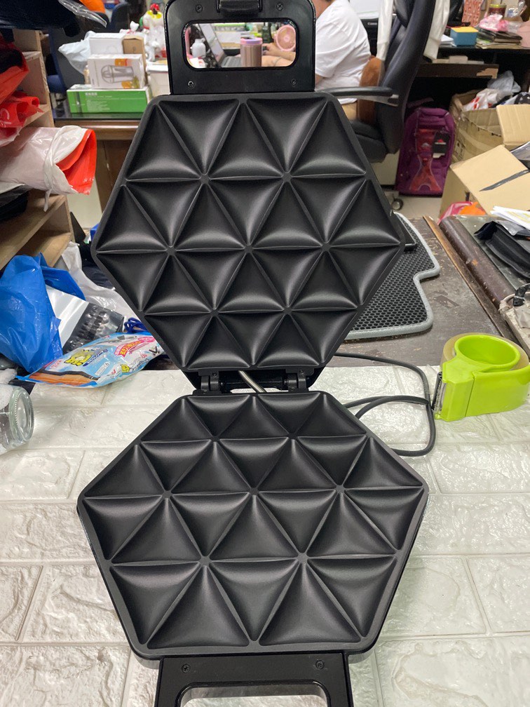 Anko Large Samosa Waffle Maker Heavy Duty on Carousell