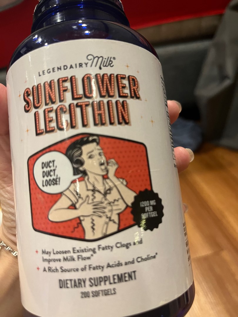 ASI BOOSTER LEGENDAIRY MILK SUNFLOWER LECITHIN 200 SOFTGELS on Carousell