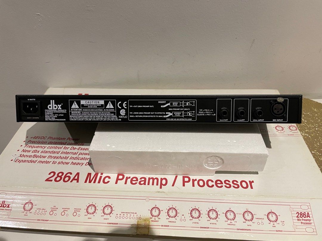 Audio Preamp compressor, Audio, Other Audio Equipment on Carousell