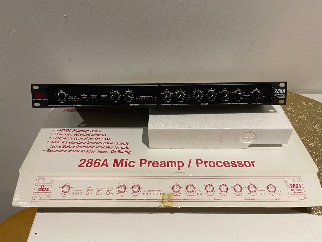 Audio Preamp compressor, Audio, Other Audio Equipment on Carousell