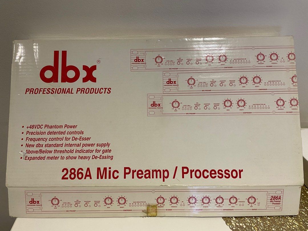 Audio Preamp compressor, Audio, Other Audio Equipment on Carousell