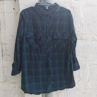 Authentic Charlotte Russe Plaid Polo