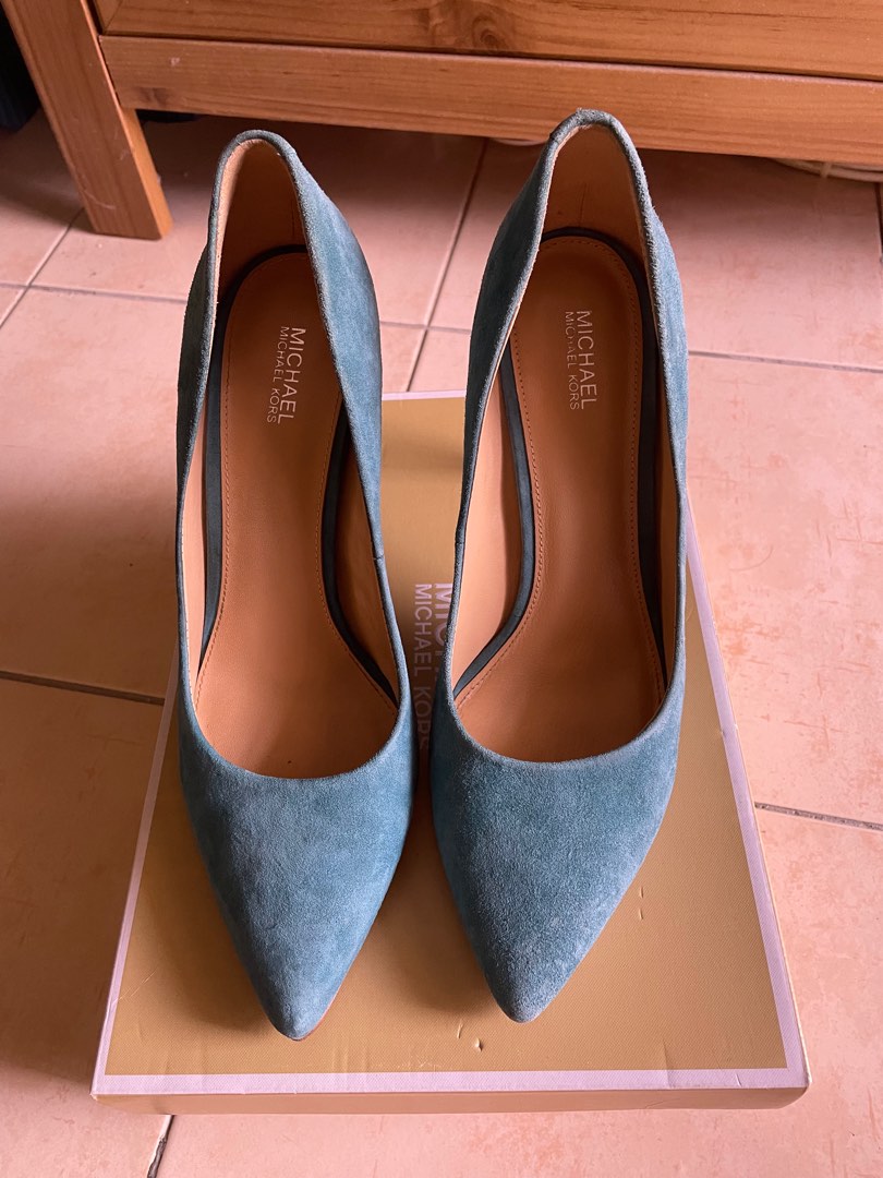 Claire suede pump michael kors store