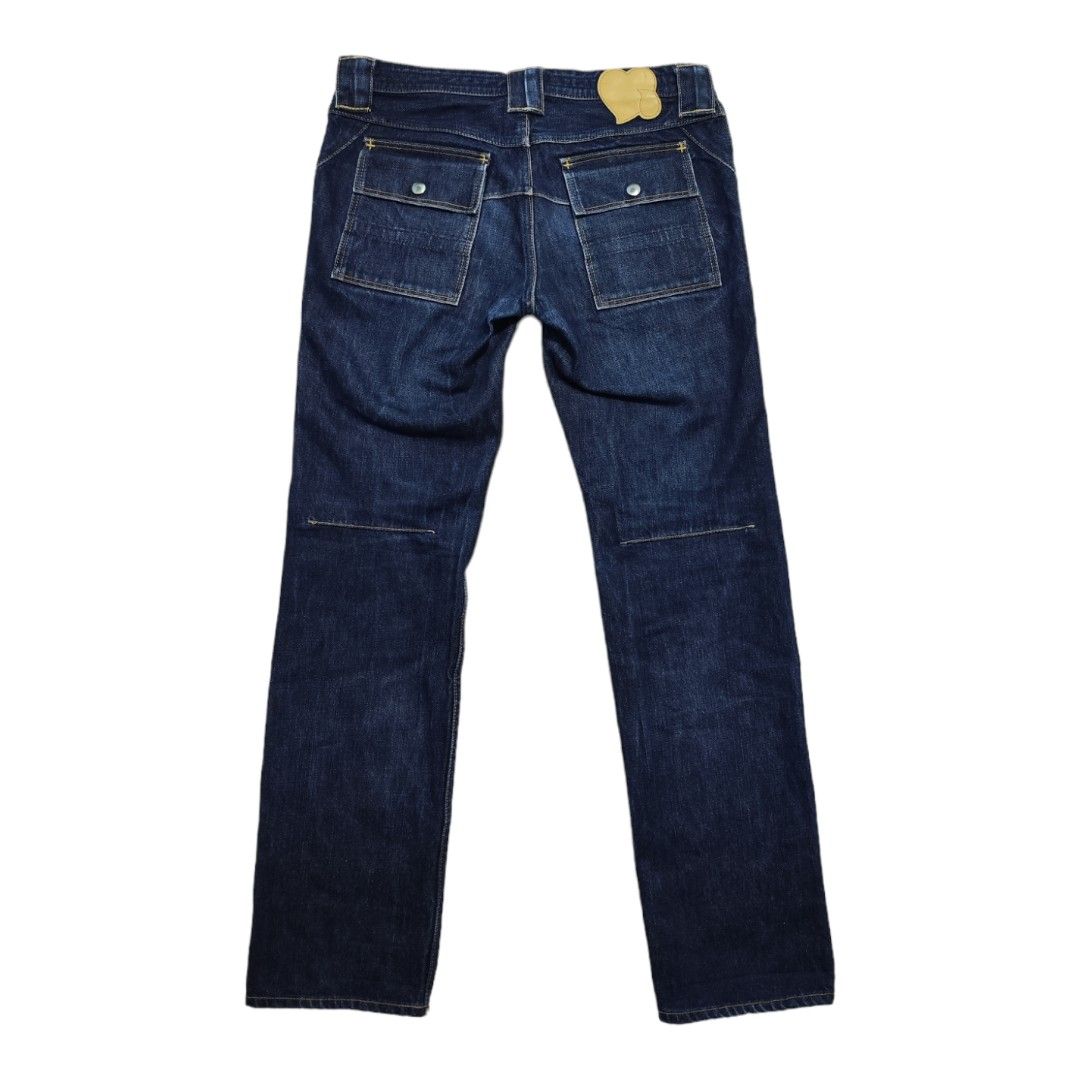 Authentic Number Nine Musical Note Bush Heart Patch Denim on Carousell