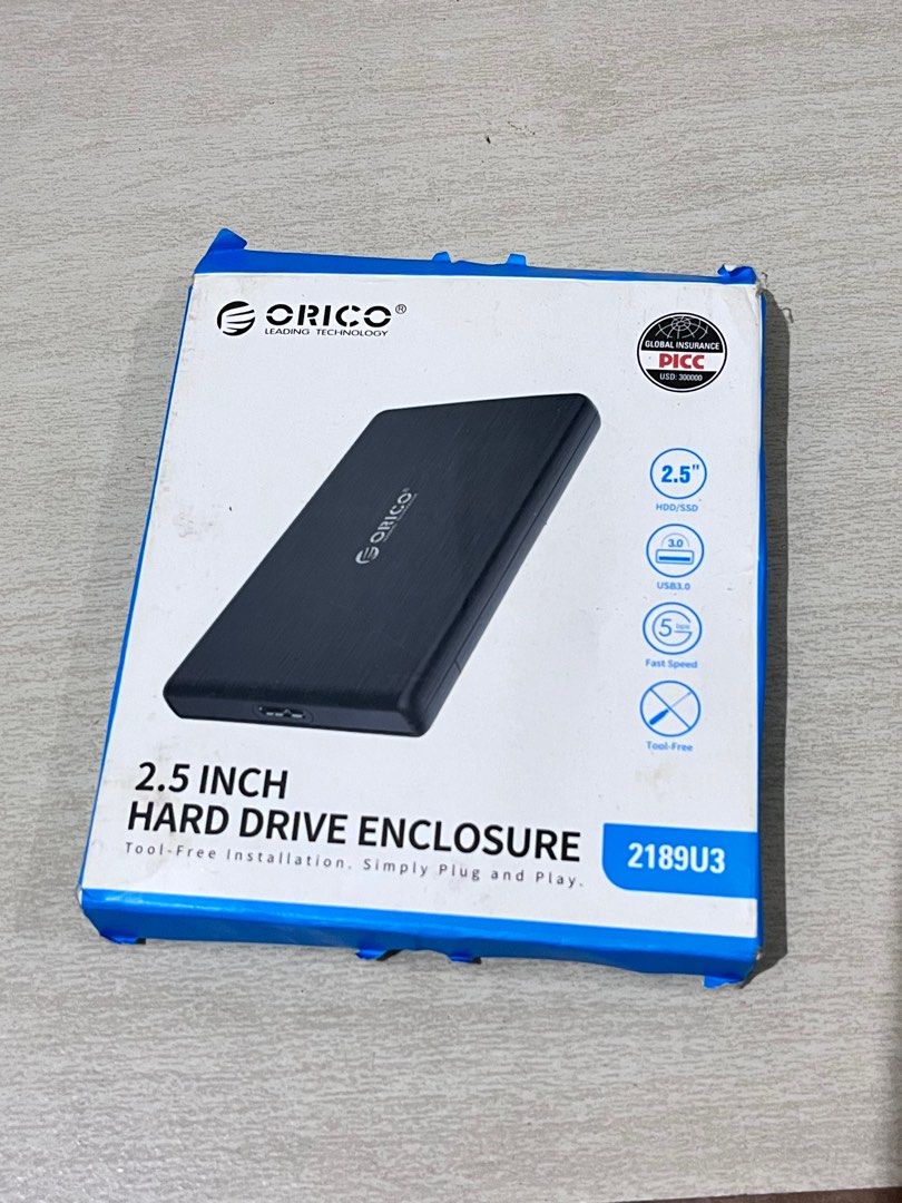 AUTHENTIC ORICO HARD DRIVE ENCLOSURE on Carousell