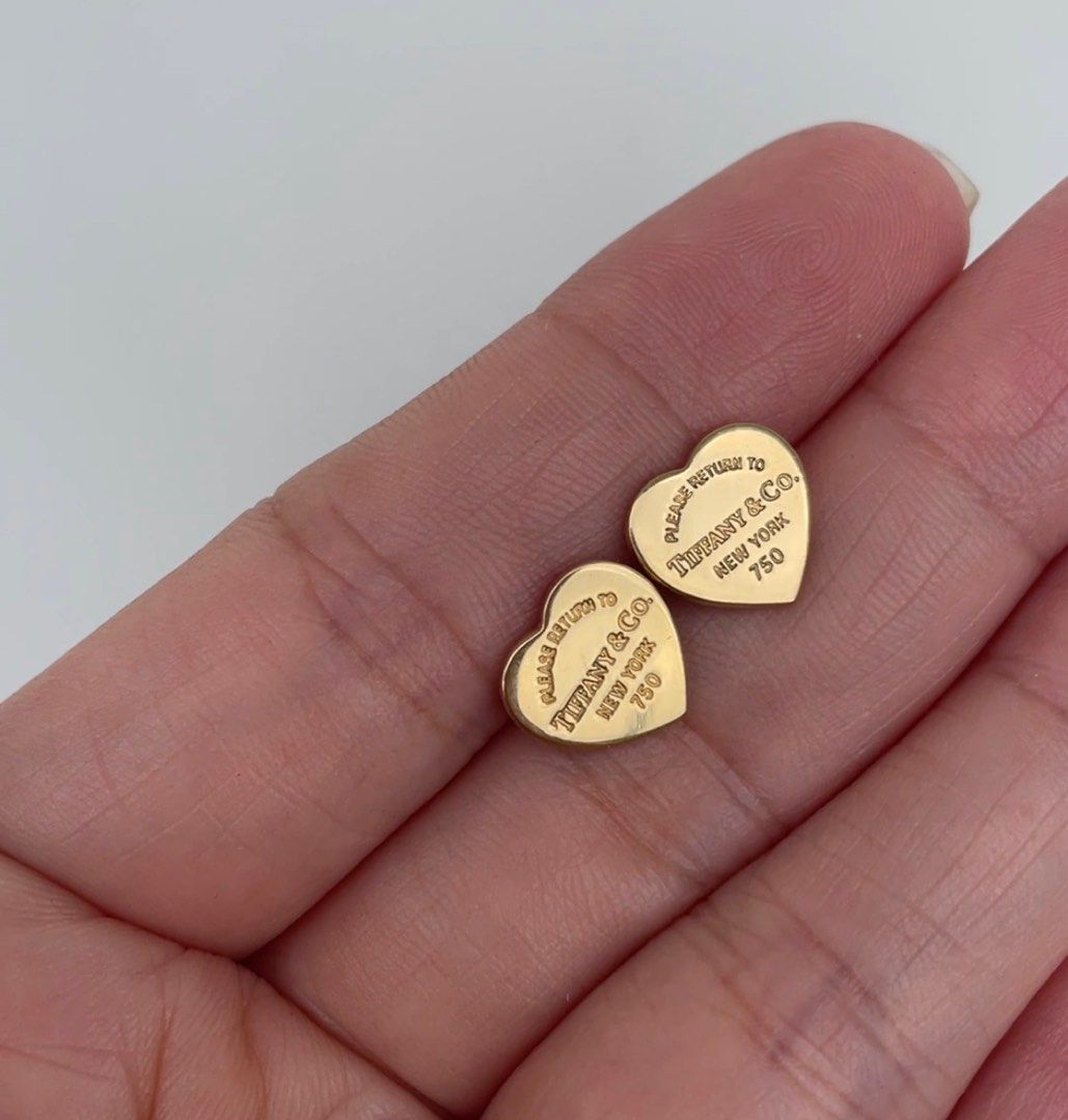 Authentic Tiffany Co. earrings