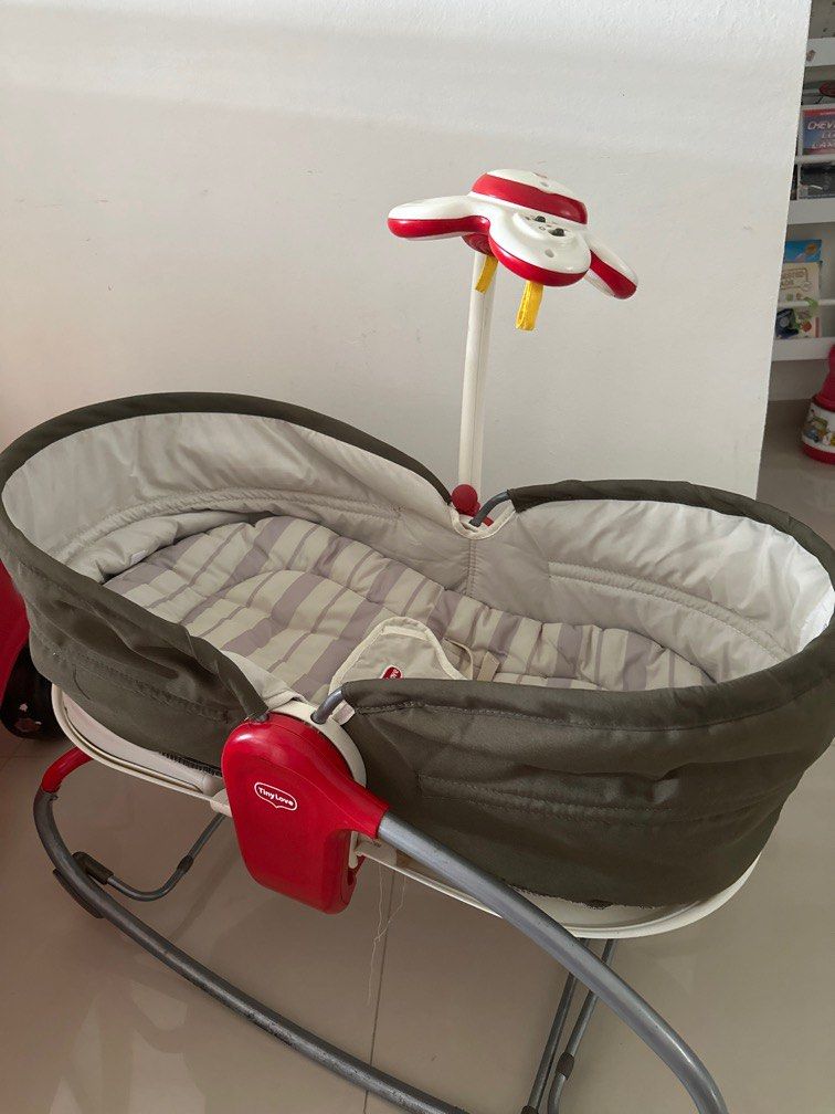 Tiny Love 3-in-1 Rocker Napper - Red, Babies & Kids, Baby Nursery ...