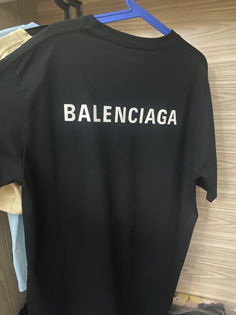 Balenciaga back logo tee 2025