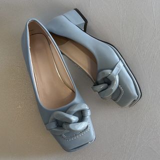 Bangkok Blue Resin Shoes - Size 39