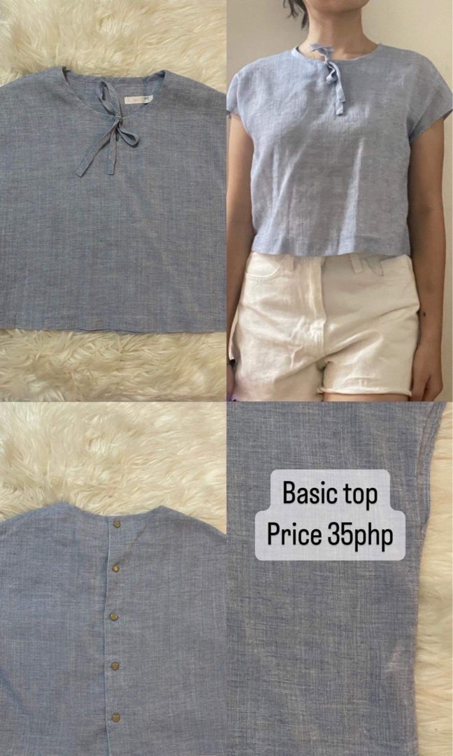 Basic top, Women's Fashion, Tops, Others Tops on Carousell