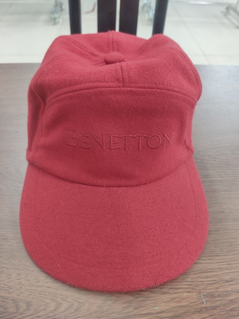 BENETTON CAP, Men's Fashion, Watches & Accessories, Cap & Hats on Carousell