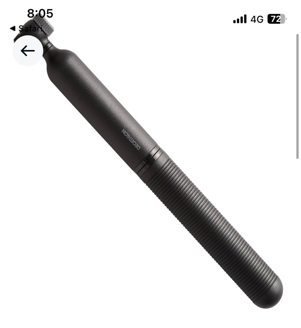 Bicycle Hand Pump Btwin Hybrid Black Sports Equipment Bicycles Parts Parts Accessories on Carousell